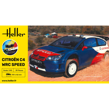 Citroën C4 WRC Speed - Starter Kit Heller 56117
