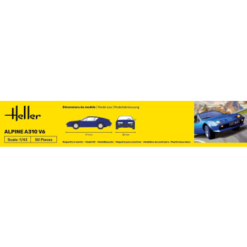 Alpine A310 V6 - Starter Kit Heller 56146