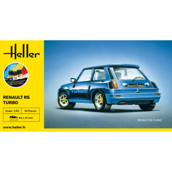 Renault R5 Turbo - Starter Kit Heller 56150