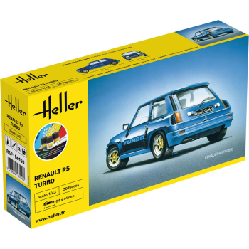 Renault R5 Turbo - Starter Kit Heller 56150