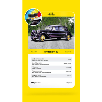 Citroen 11 CV - Starter Kit Heller 56159