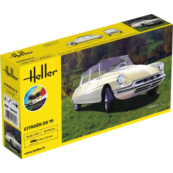 Citroen DS 19 - Starter Kit Heller 56162