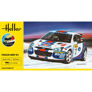 Ford Focus WRC'01 - Starter Kit Heller 56196