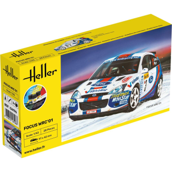 Ford Focus WRC'01 - Starter Kit Heller 56196
