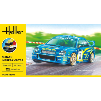 Subaru Impreza WRC'02 - Starter Kit Heller 56199 Subaru Impreza WRC'02 - Starter Kit Heller 56199