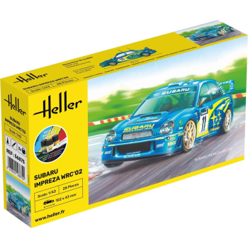 Subaru Impreza WRC'02 - Starter Kit Heller 56199 Subaru Impreza WRC'02 - Starter Kit Heller 56199