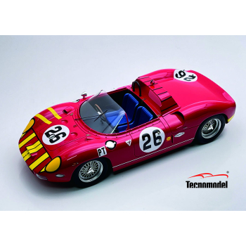 Ferrari 330 P Sebring 12h 1965 car #26 Scuderia Bear 34° place Driver B. Grossman - S. Hudson