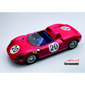 Ferrari 275P Le Mans 24h 1964 car #20 SEFAC WINNER Driver J. Guichet - N. Vaccarella