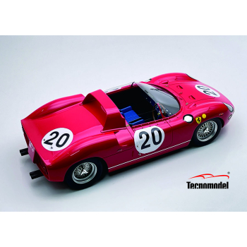 Ferrari 275P Le Mans 24h 1964 car #20 SEFAC WINNER Driver J. Guichet - N. Vaccarella