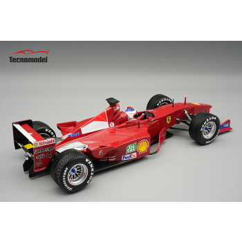 Ferrari F1 2000 Winner German GP Driver Rubens Barrichello Raining Race
