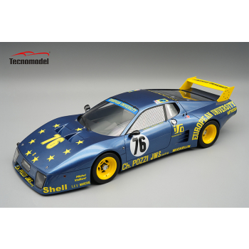 Ferrari 512BB/LM Le Mans 24h 1980 C.Pozzi - JMS Racing car #76 10° place Driver:   J. Xhenceval - P. Dieudonné - H. Regout