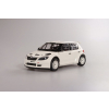 Škoda Fabia II FL S2000 (2010) Biała - Koła szutrowe (Bílá - Šotolinová Kola) 1:18 - ABREX