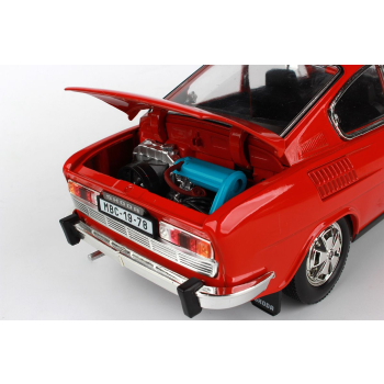 Škoda 110R Coupé (1980) Czerwień Wyścigowa (Červená Závodní) 1:18 - ABREX