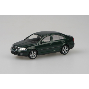 Škoda Octavia II (2004) Zielony Natur Metalik (Zelená Natur Metalíza) 1:43 - ABREX