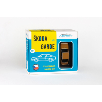 Škoda Garde (1982) Brązowy Metalik (Bronzová Metalíza) 1:43 Kit - ABREX