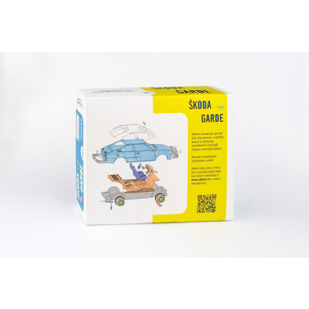 Škoda Garde (1982) Brązowy Metalik (Bronzová Metalíza) 1:43 Kit - ABREX