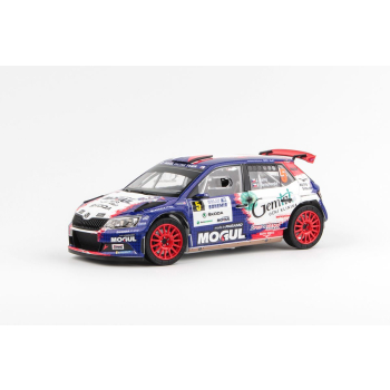 Škoda Fabia III R5 (2015) Rally Bohemia 2019 #5 Černý - Černohorský 1:18 - ABREX