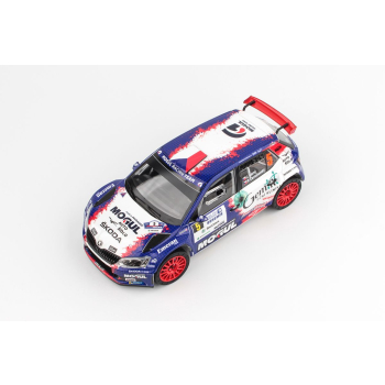 Škoda Fabia III R5 (2015) Rally Bohemia 2019 #5 Černý - Černohorský 1:18 - ABREX