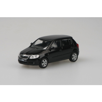 Škoda Fabia II (2006) Czarny Magic Metalik (Černá Magic Metalíza) 1:43 - ABREX