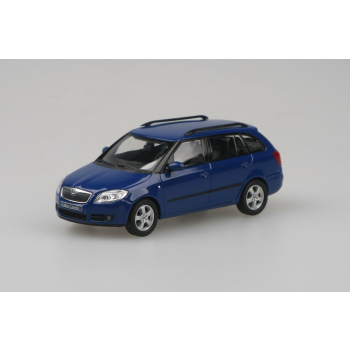 Škoda Fabia II Combi (2007) Niebieski Dynamic (Modrá Dynamic) 1:43 - ABREX