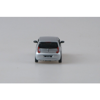 Škoda Citigo 3-drzwiowe (2011) Srebrny Brilliant Metalik (Stříbrná Brilliant Metalíza) 1:43 - ABREX
