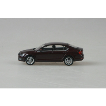 Škoda Octavia III (2012) Czerwony Brunello Metalik (Rosso Brunello Metalíza) 1:43- ABREX