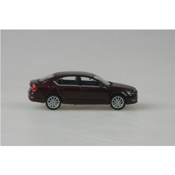 Škoda Octavia III (2012) Czerwony Brunello Metalik (Rosso Brunello Metalíza) 1:43- ABREX