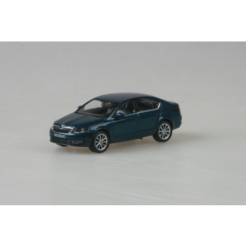 Škoda Octavia III (2012) Niebieski Lava Metalik (Modrá Lava Metalíza) 1:43- ABREX
