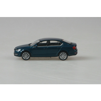 Škoda Octavia III (2012) Niebieski Lava Metalik (Modrá Lava Metalíza) 1:43- ABREX