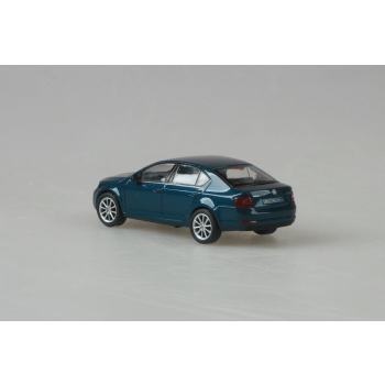 Škoda Octavia III (2012) Niebieski Lava Metalik (Modrá Lava Metalíza) 1:43- ABREX