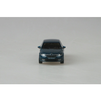 Škoda Octavia III (2012) Niebieski Lava Metalik (Modrá Lava Metalíza) 1:43- ABREX