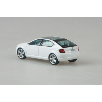 Škoda Vision D Concept (2011) Biały Candy (Bílá Candy) 1:43 - ABREX