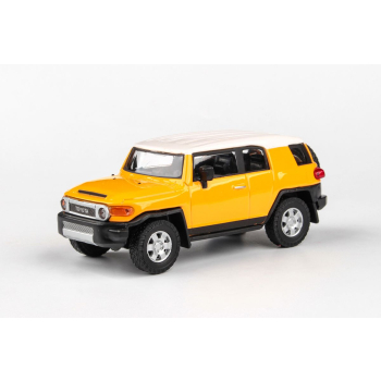Toyota FJ Cruiser Żółty 1:43 - ABREX Cararama
